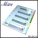 MV-IN-1-5 Mivo Index Divider - PAPER TYPE