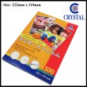 Crystal Laminating Film A4 (222mmx310mm)