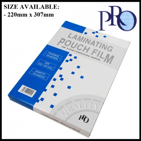 PRO Laminating Film (220mm x 307mm) A4