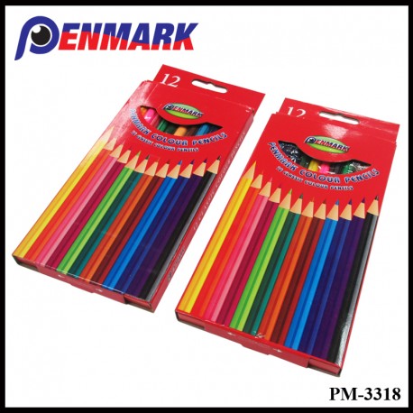 Penmark Color Pencil 12Col (L) PM-3318