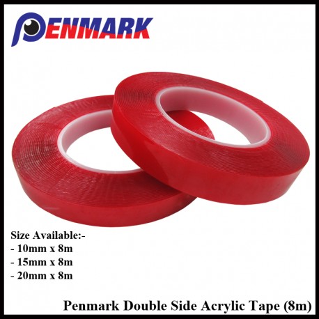 Penmark Double Side Acrylic Tape (8m)