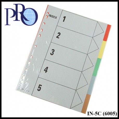 PRO PVC Index Divider (IN-5C)
