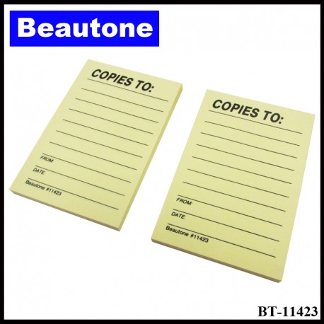 Beautone BT-11423 Stick On Notes (Printed)