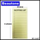 Beautone BT-11427 Shopping List