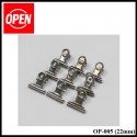 OP-005 Open Spring Clip (22mm)