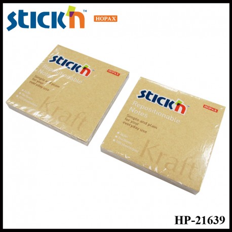 Hopax Kraf Notes (Brown Color) 3"X3"